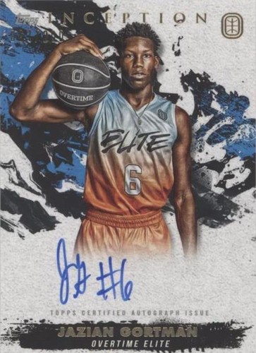2021-22 Topps Inception OTE Overtime Elite - Jazian Gortman #IA-JG