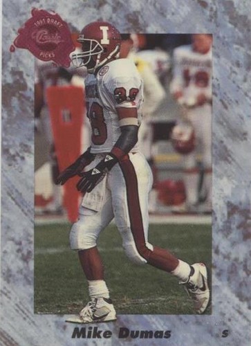 1991 Classic Draft Picks Mike Dumas #124