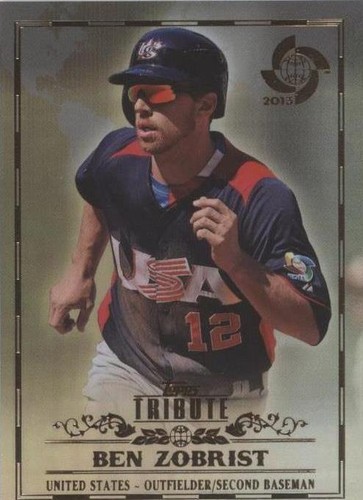 2013 Topps Tribute WBC - Ben Zobrist #46