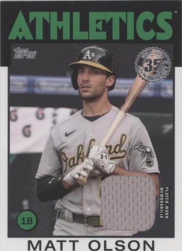 2021 Topps - Matt Olson #86R-MO