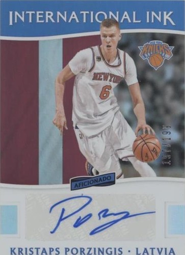 2016-17 Panini Aficionado - Kristaps Porzingis #17
