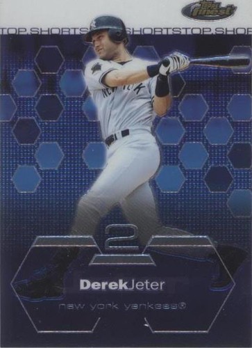 2003 Topps Finest - Derek Jeter #10