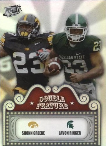 2009 Press Pass Signature Edition Javon Ringer Shonn Greene #DF-9