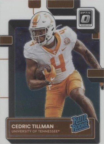 2023 Panini Chronicles Draft Picks Cedric Tillman #21