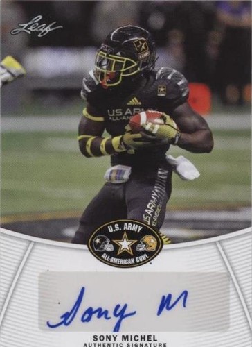 2014 Leaf U.S. Army All-American Bowl Sony Michel #BA-SM1