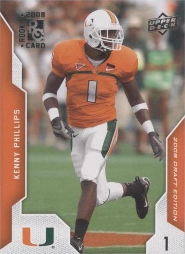 2008 Upper Deck Draft Edition Kenny Phillips #60