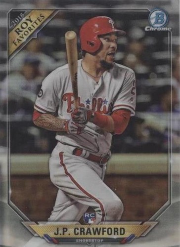 2018 Bowman - J.P. Crawford #ROYF-JC