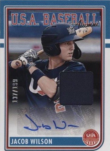 2024 Panini Stars and Stripes - Jacob Wilson #ASM-JW