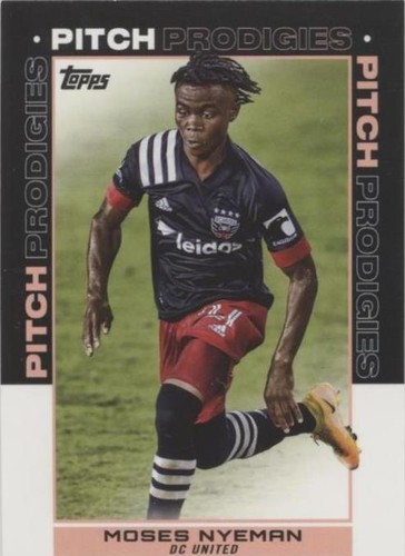 2021 Topps MLS Moses Nyeman #128