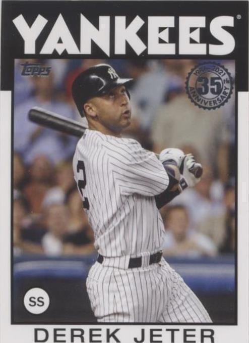 2021 Topps Update Series - Derek Jeter #86B-36