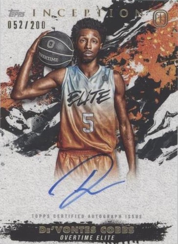 2021-22 Topps Inception OTE Overtime Elite - De'Vontes Cobbs #IA-DC