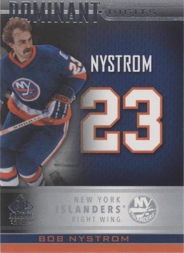 2020-21 Upper Deck SP Signature Edition Legends - Bob Nystrom #DD-35