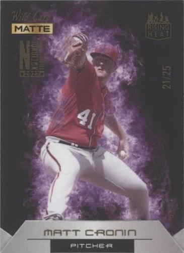 2022 Wild Card MATTE National Convention - Matt Cronin #RHN-8