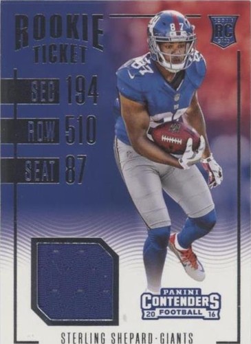 2016 Panini Contenders Sterling Shepard #28