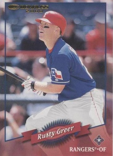 2001 Donruss - Rusty Greer #63