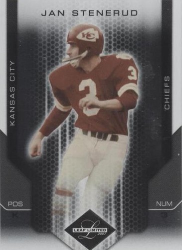 2007 Leaf Limited Jan Stenerud #138
