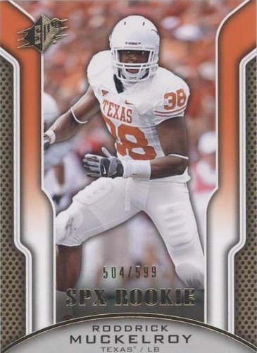 2010 SPx Roddrick Muckelroy #218