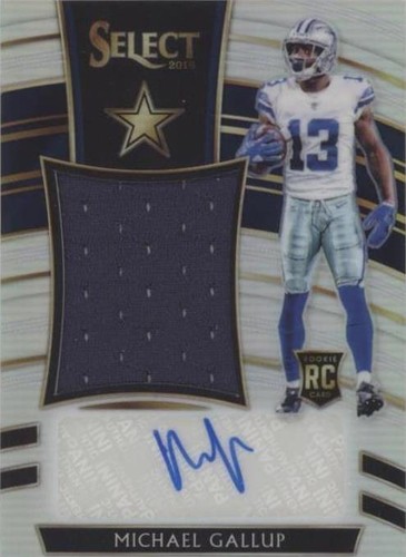 2018 Panini Select Michael Gallup #JM-MG