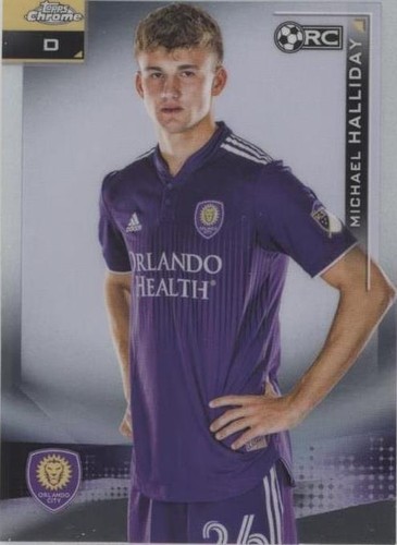 2021 Topps Chrome MLS Michael Halliday #130