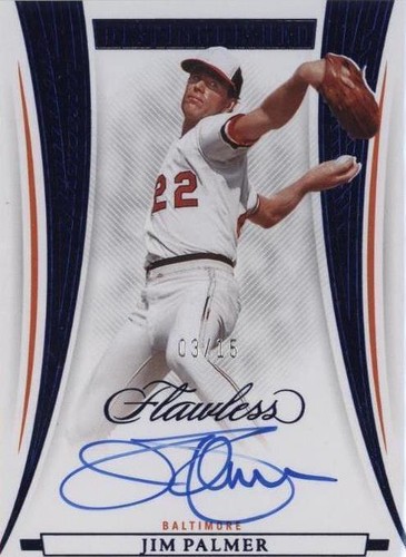 2023 Panini Flawless - Jim Palmer #DA-JP