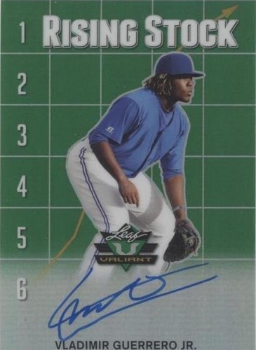 2018 Leaf Valiant - Vladimir Guerrero Jr. #RS-VG1