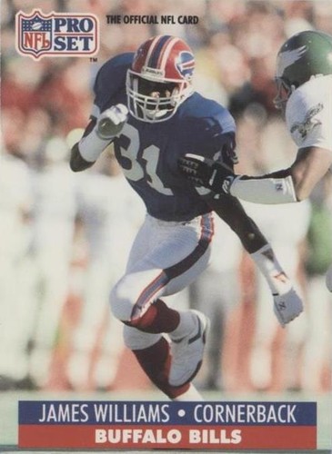 1991 Pro Set James Williams #87