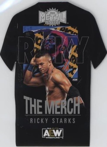 2022 Skybox Metal Universe AEW All Elite Wrestling - Ricky Starks #TM-21