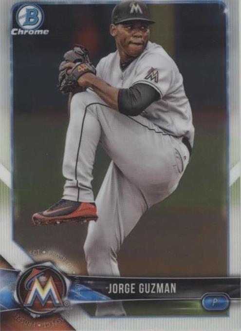 2018 Bowman Draft - Jorge Guzman #BDC-66