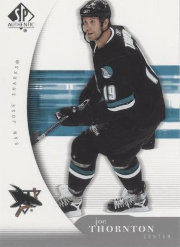 2005-06 SP Authentic - Joe Thornton #85