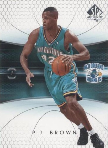 2004-05 SP Authentic - P.J. Brown #57