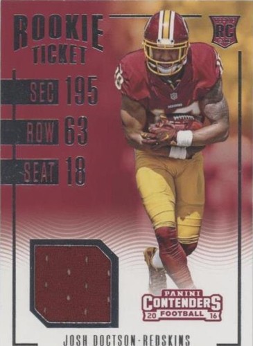 2016 Panini Contenders Josh Doctson #25