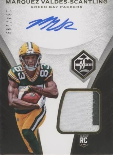 2018 Panini Limited Marquez Valdes-Scantling #127