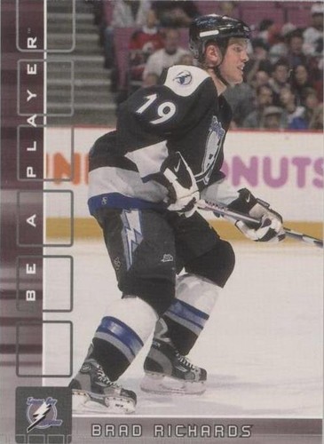 2001-02 In the Game Be A Player Memorabilia - Brad Richards #17
