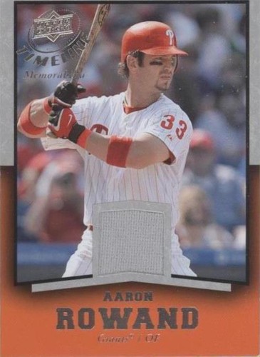 2008 Upper Deck Timeline - Aaron Rowand #TM-AR