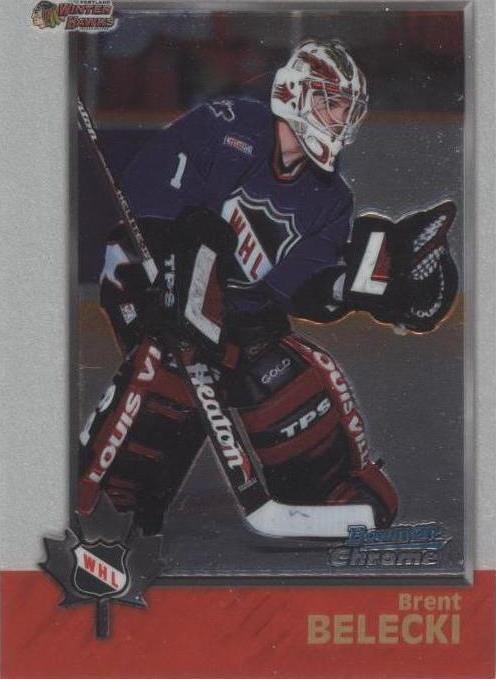 1998-99 Bowman Chrome CHL - Brent Belecki #41