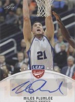 2012 Leaf - Miles Plumlee #BA-MP1