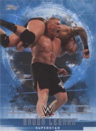 2017 Topps WWE Undisputed - Brock Lesnar #7