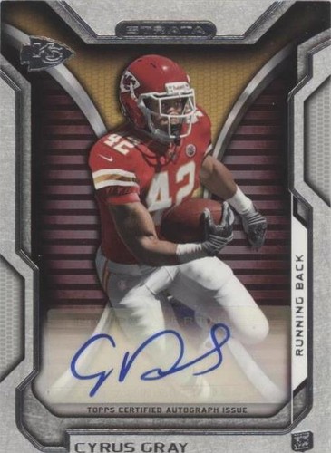 2012 Topps Strata Cyrus Gray #RA-CG