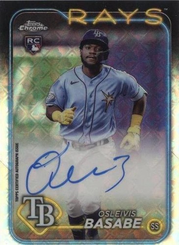 2024 Topps Chrome Logofractor Edition - Osleivis Basabe #RCA-OB