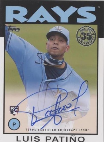 2021 Topps Update Series - Luis Patino #86A-LP
