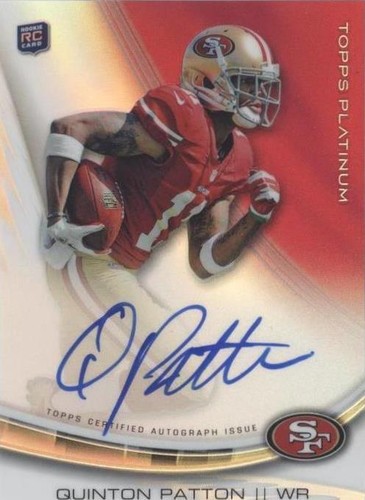 2013 Topps Platinum Quinton Patton #A-QP