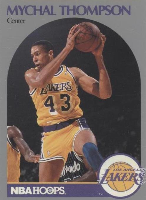 1990-91 NBA Hoops - Mychal Thompson #160