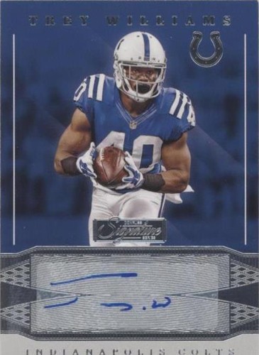 2016 Panini Donruss Signature Series Trey Williams #89