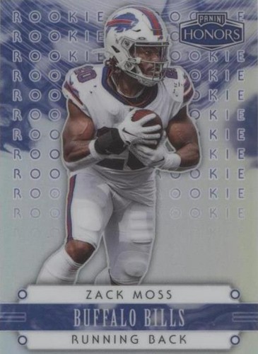 2020 Panini Honors Zack Moss #24