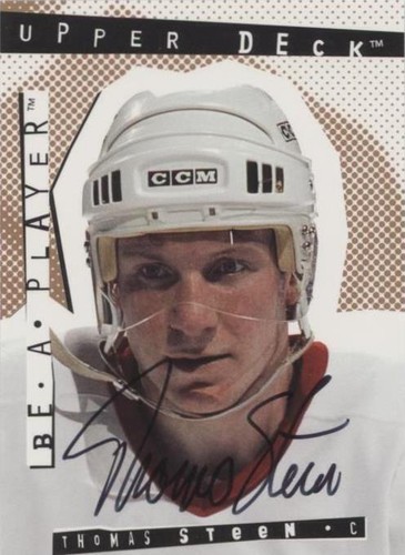 1994-95 Upper Deck Be a Player - Thomas Steen #159
