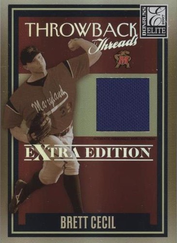 2007 Donruss Elite Extra Edition - Brett Cecil #TT-BC