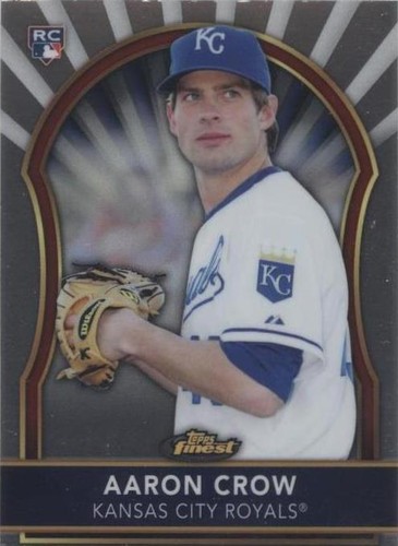 2011 Topps Finest - Aaron Crow #96