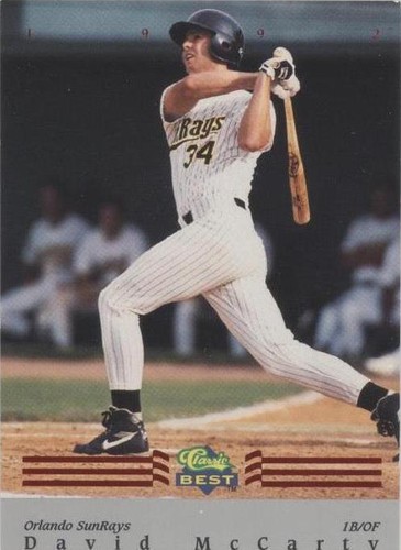 1992 Classic Best Minor League - Dave Mccarty #BC17