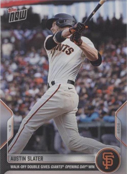 2022 Topps Now - Austin Slater #14