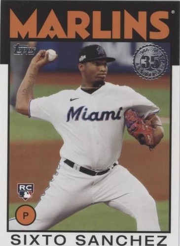 2021 Topps - Sixto Sanchez #86B-8